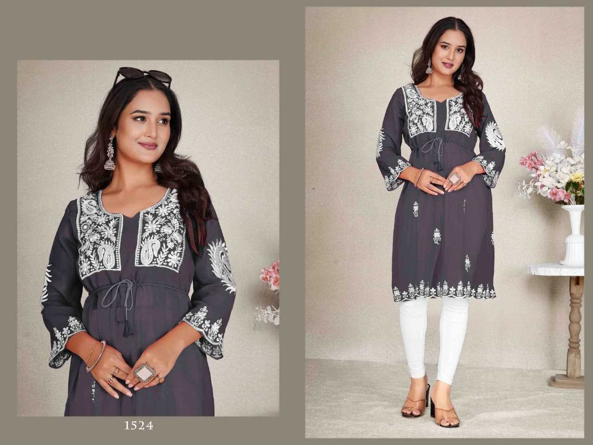 Vol Georgette Designer Kurti