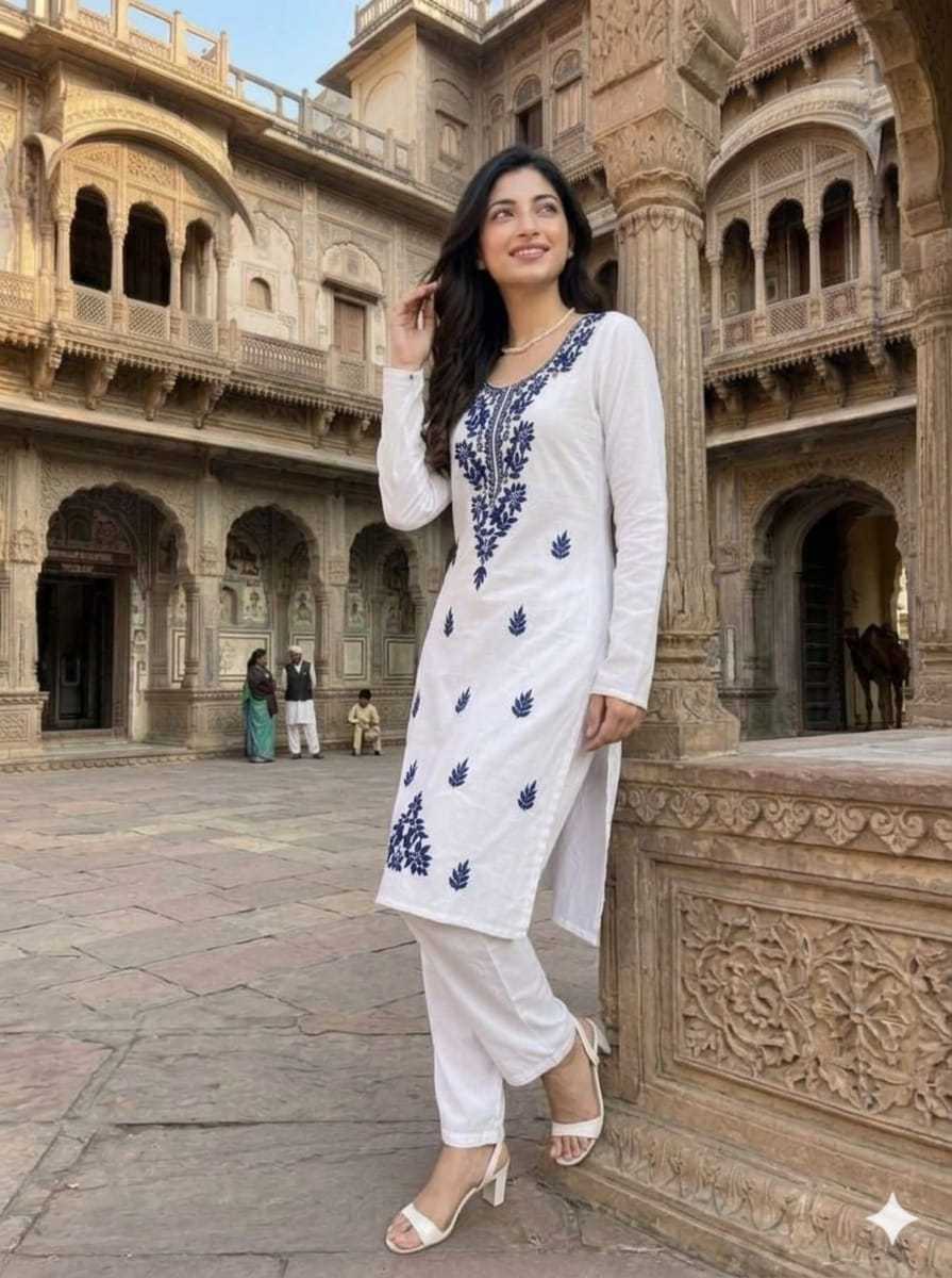 Rayon Cotton Kurti