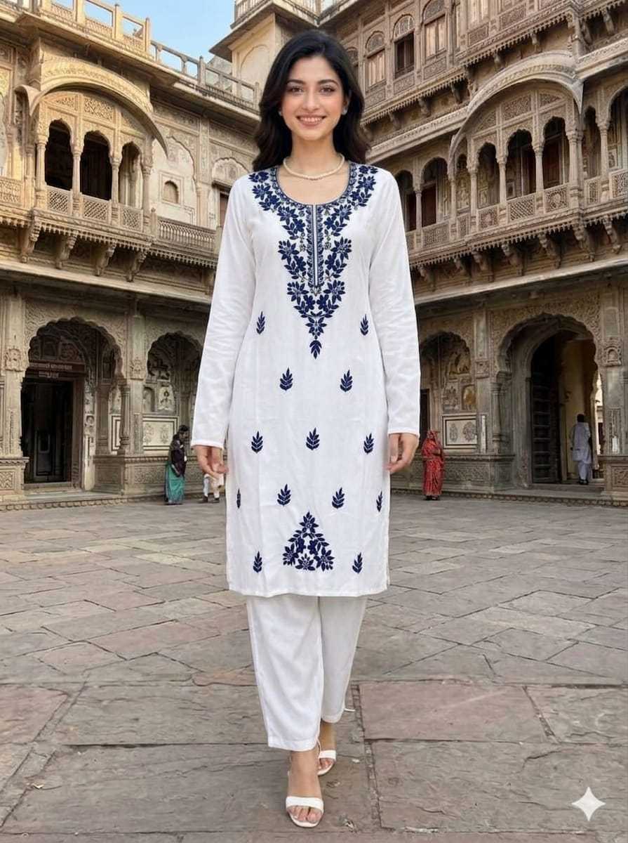 Rayon Cotton Kurti