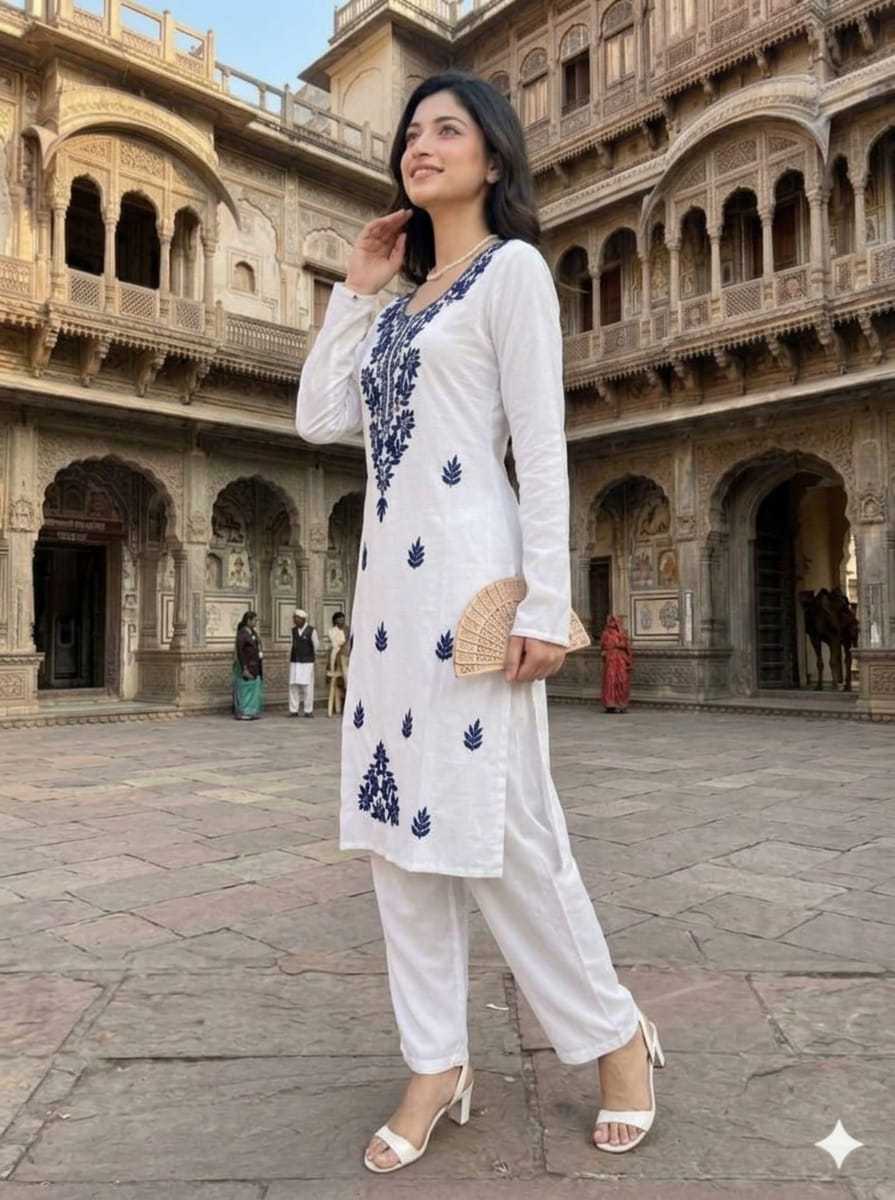 Rayon Cotton Kurti