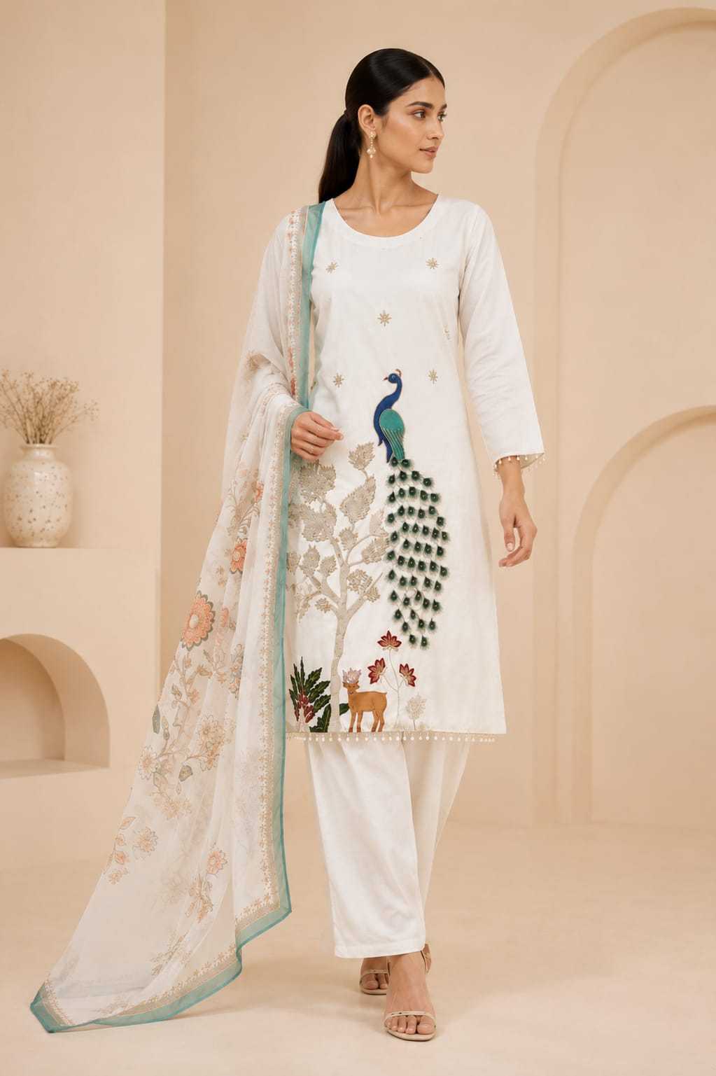 Embroidery Suit