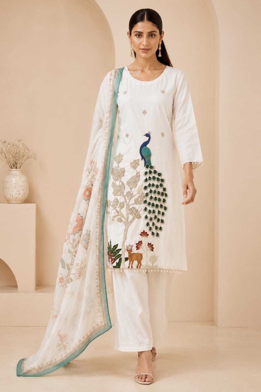 Embroidery Suit