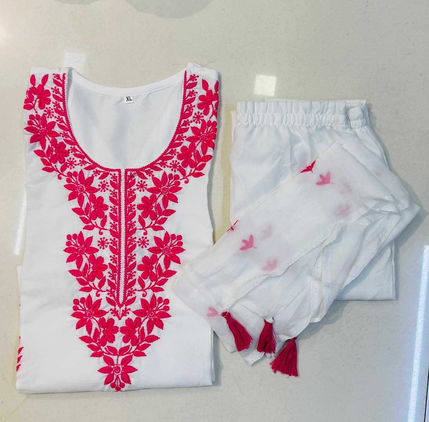 Rayon Embroidery Suit