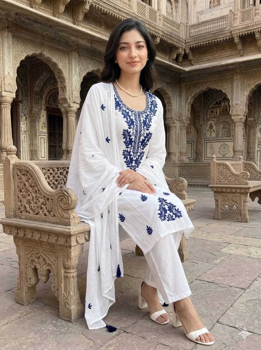 Rayon Ladies Suit