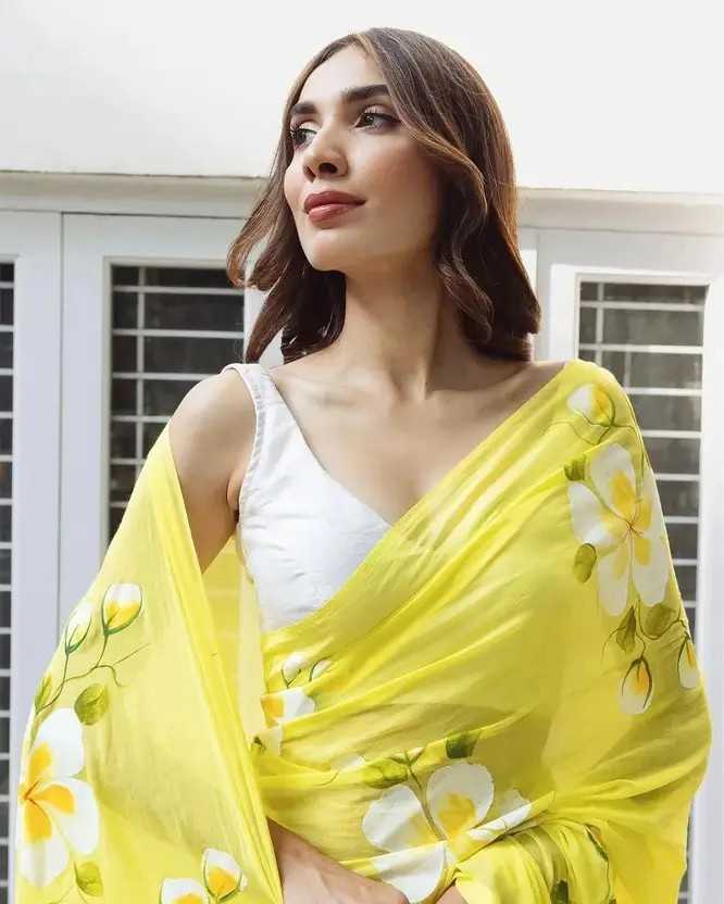 Linen Designer Saree
