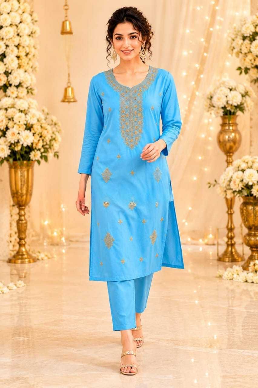 Emb Cotton Kurti