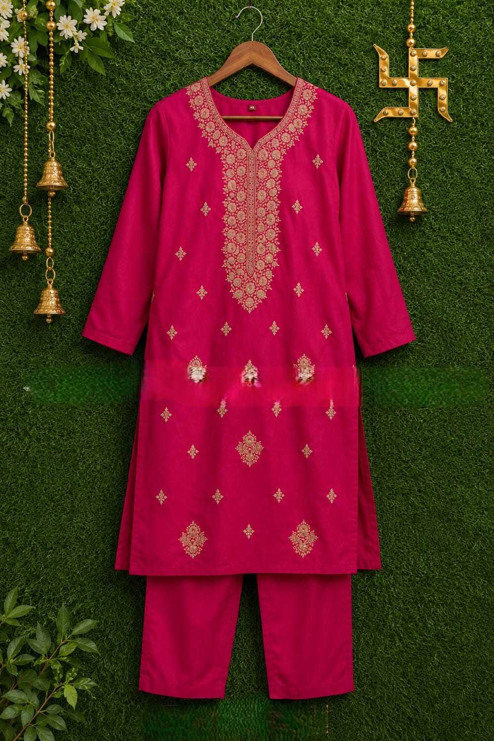 Emb Cotton Kurti
