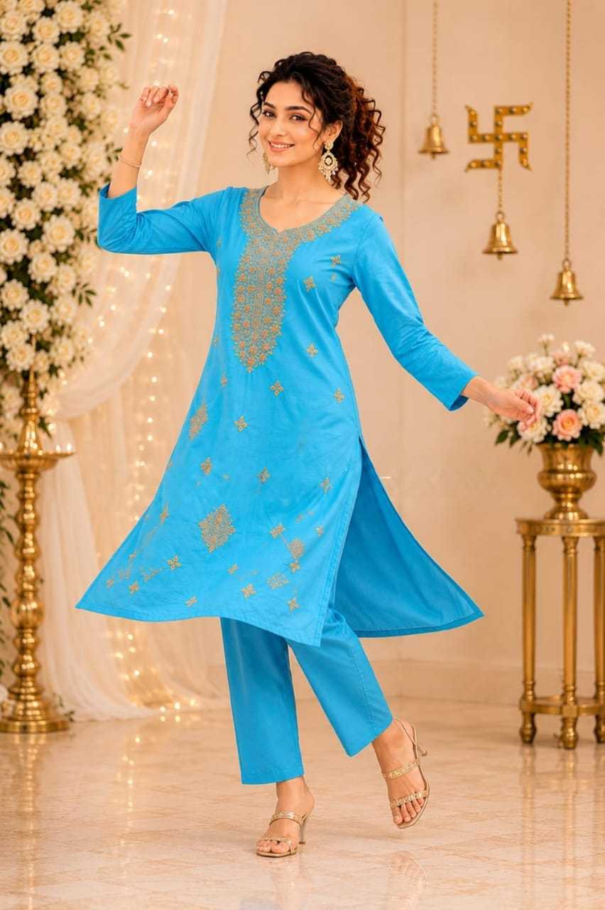 Emb Cotton Kurti