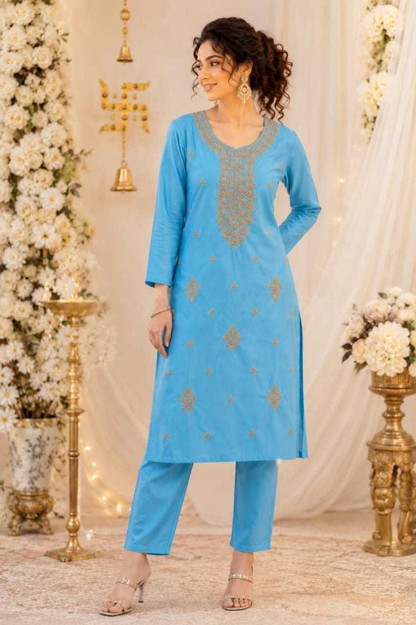 Emb Cotton Kurti
