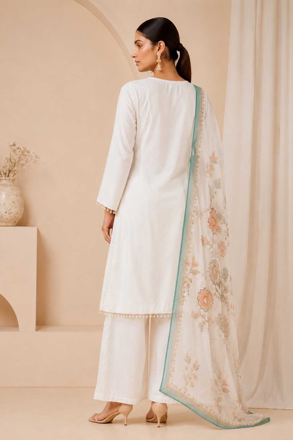 Chinon Embroidery Suit