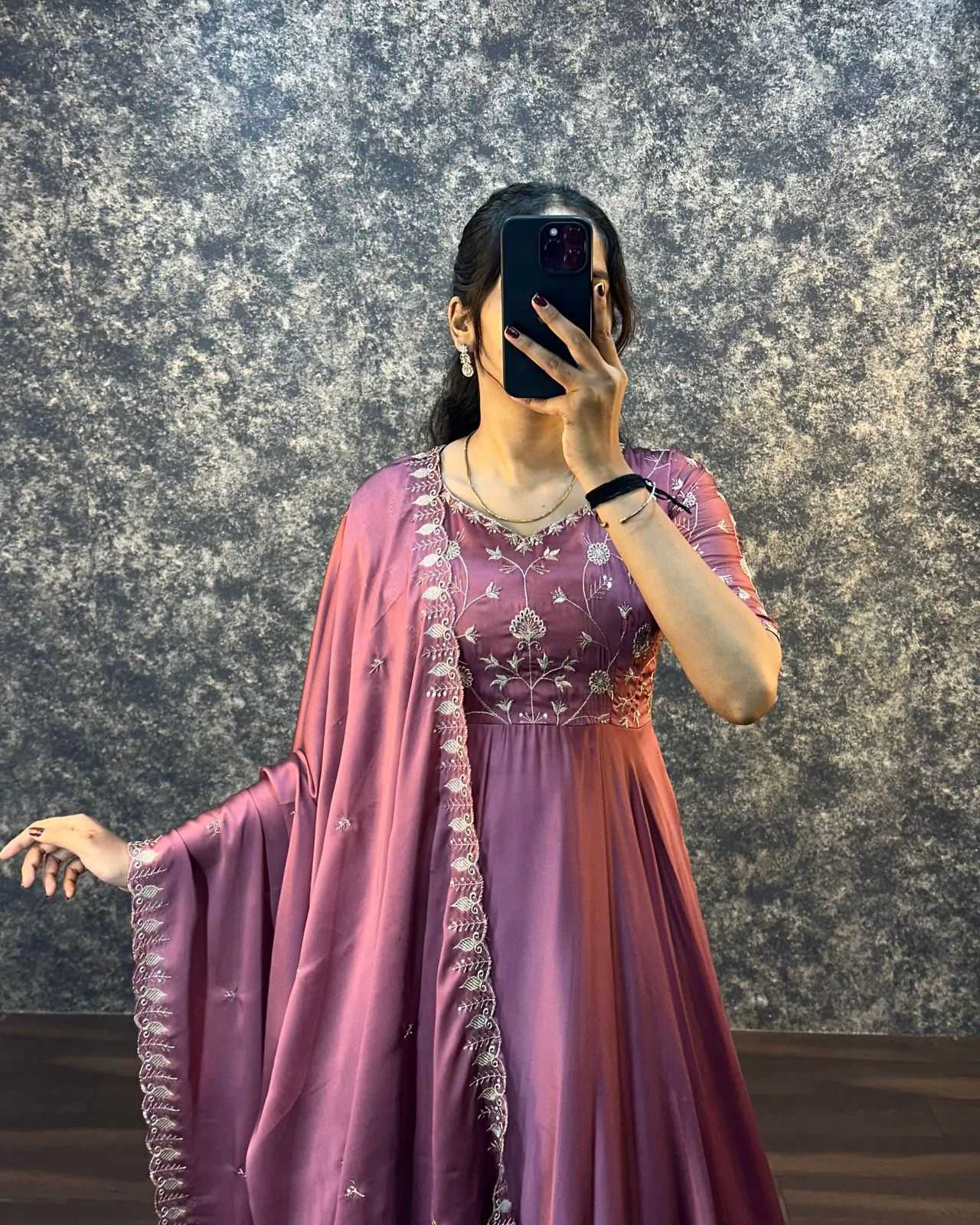 Satin Fancy Gown