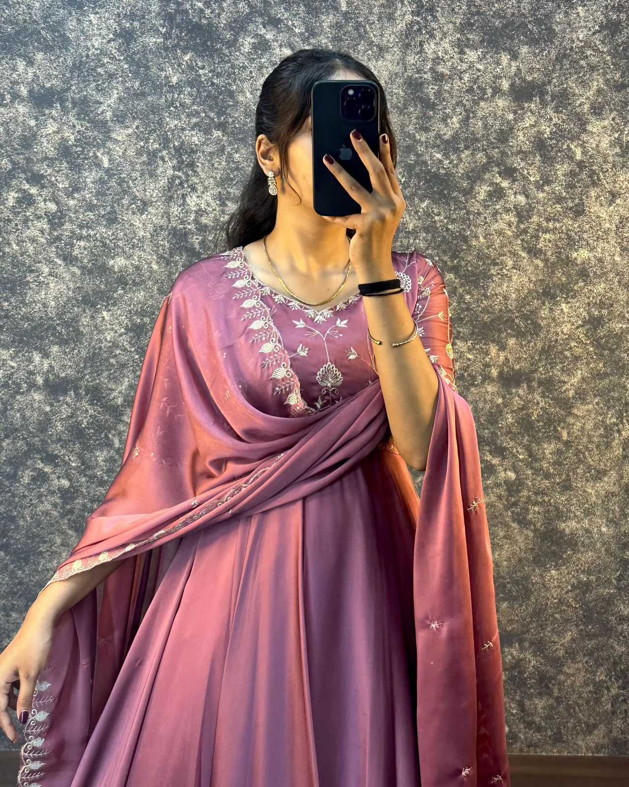 Satin Fancy Gown