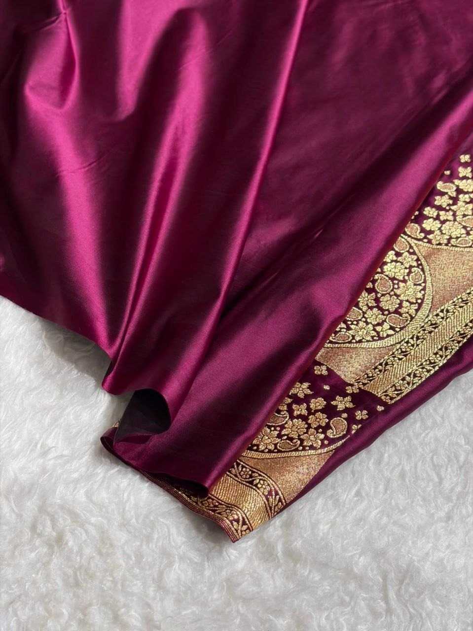Ades Satin Silk Designer Saree