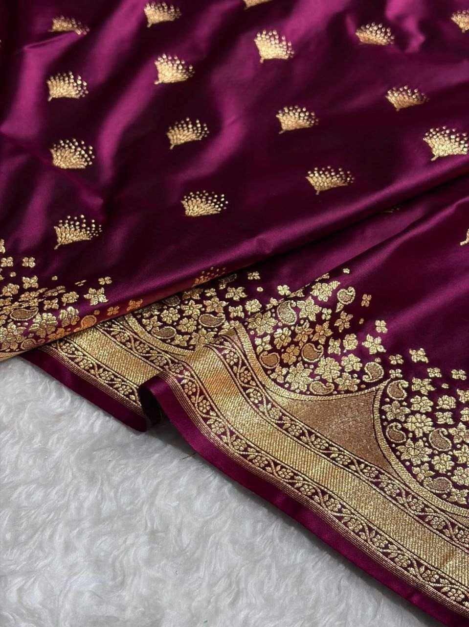 Ades Satin Silk Designer Saree