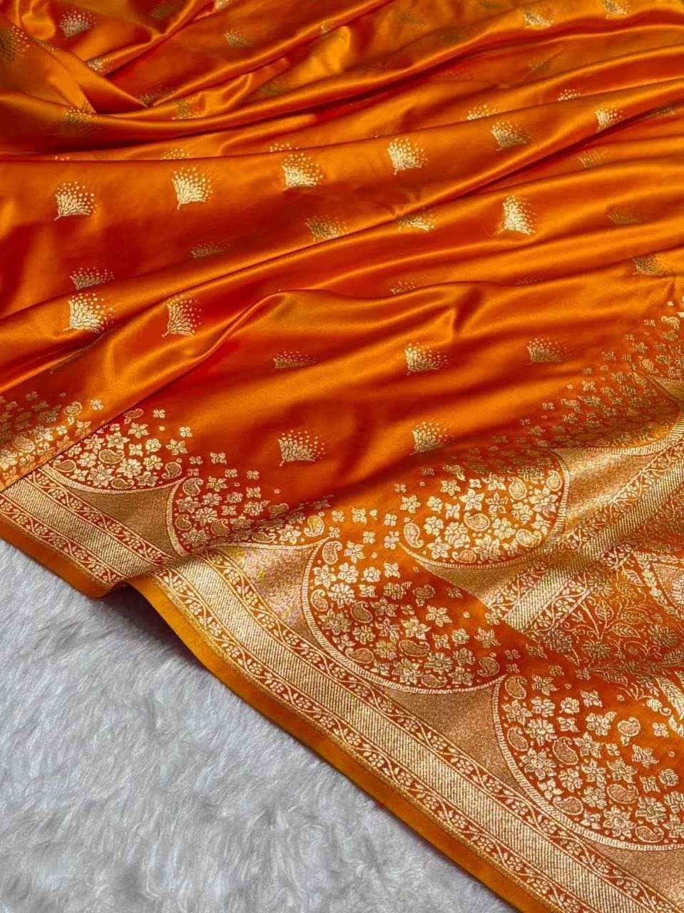Ades Satin Silk Designer Saree
