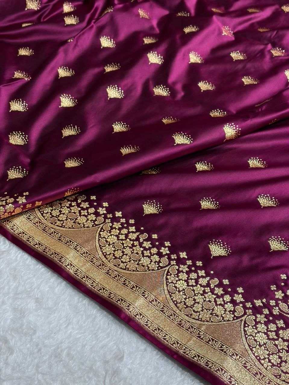 Ades Satin Silk Designer Saree