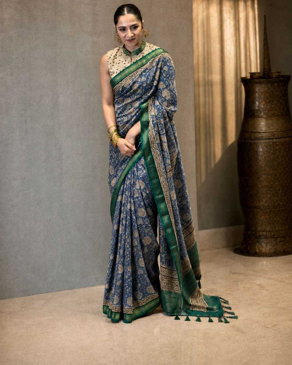 Apsara Silk Printed Saree