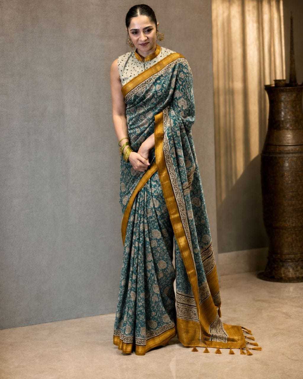 Apsara Silk Printed Saree