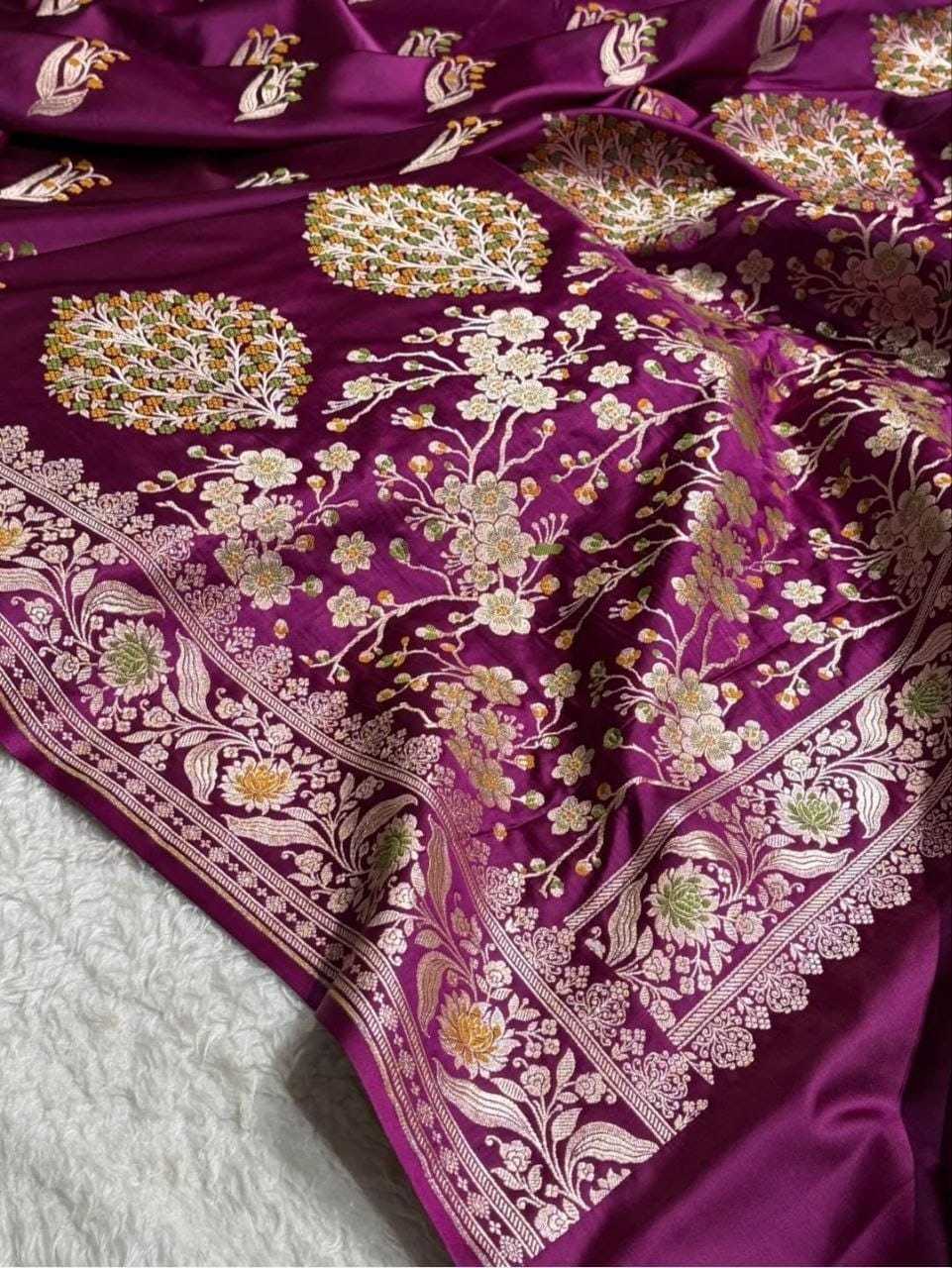 Arri Handloom Silk Embroidered Saree