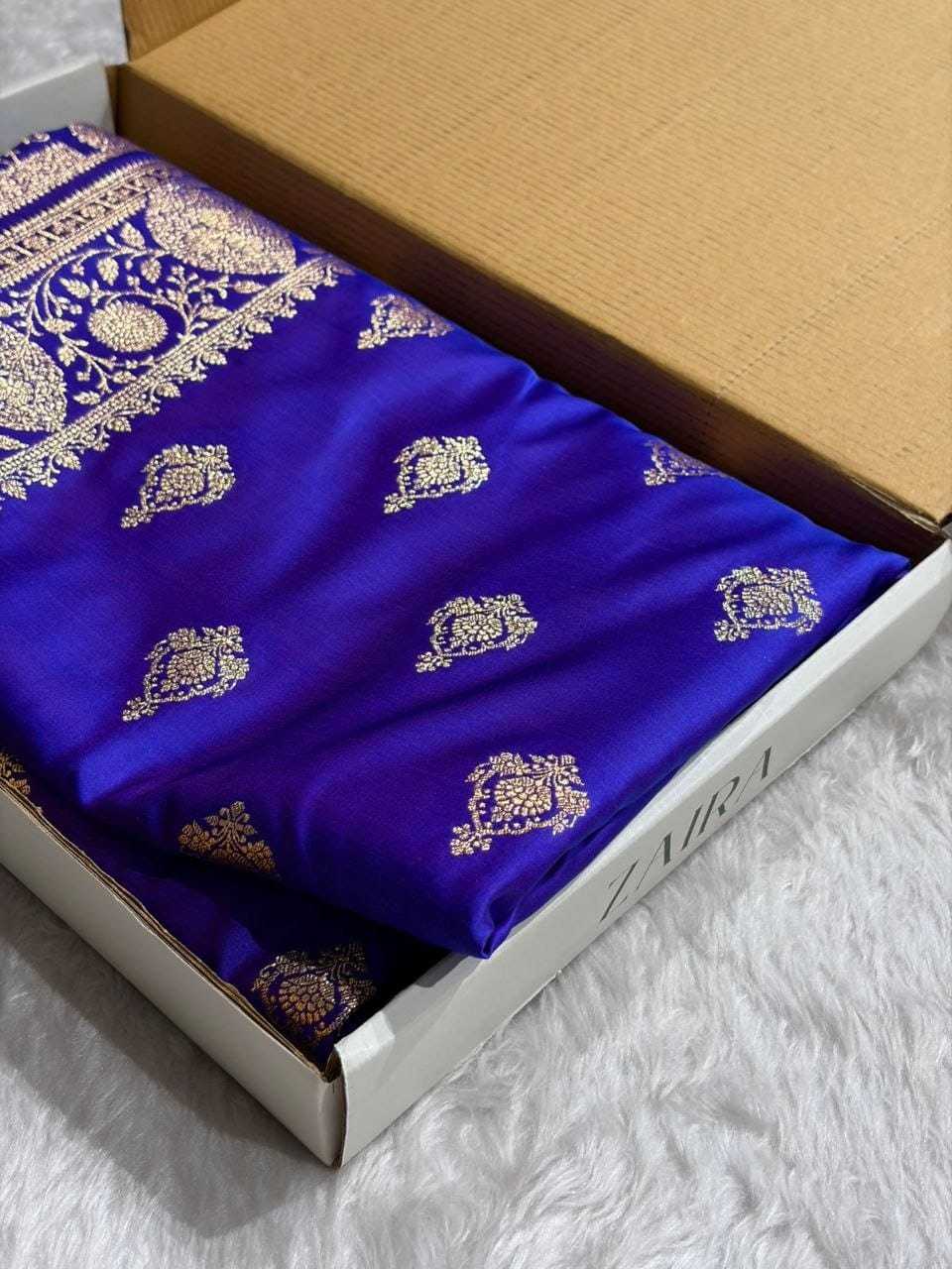Satin Silk Party Wear Saree