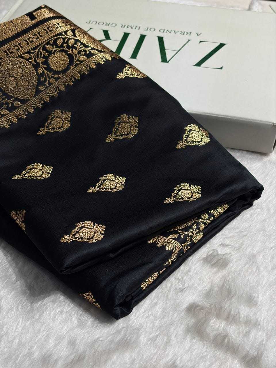 Satin Silk Party Wear Saree