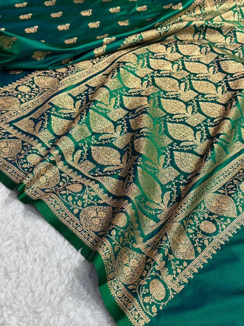Satin Silk Party Wear Saree