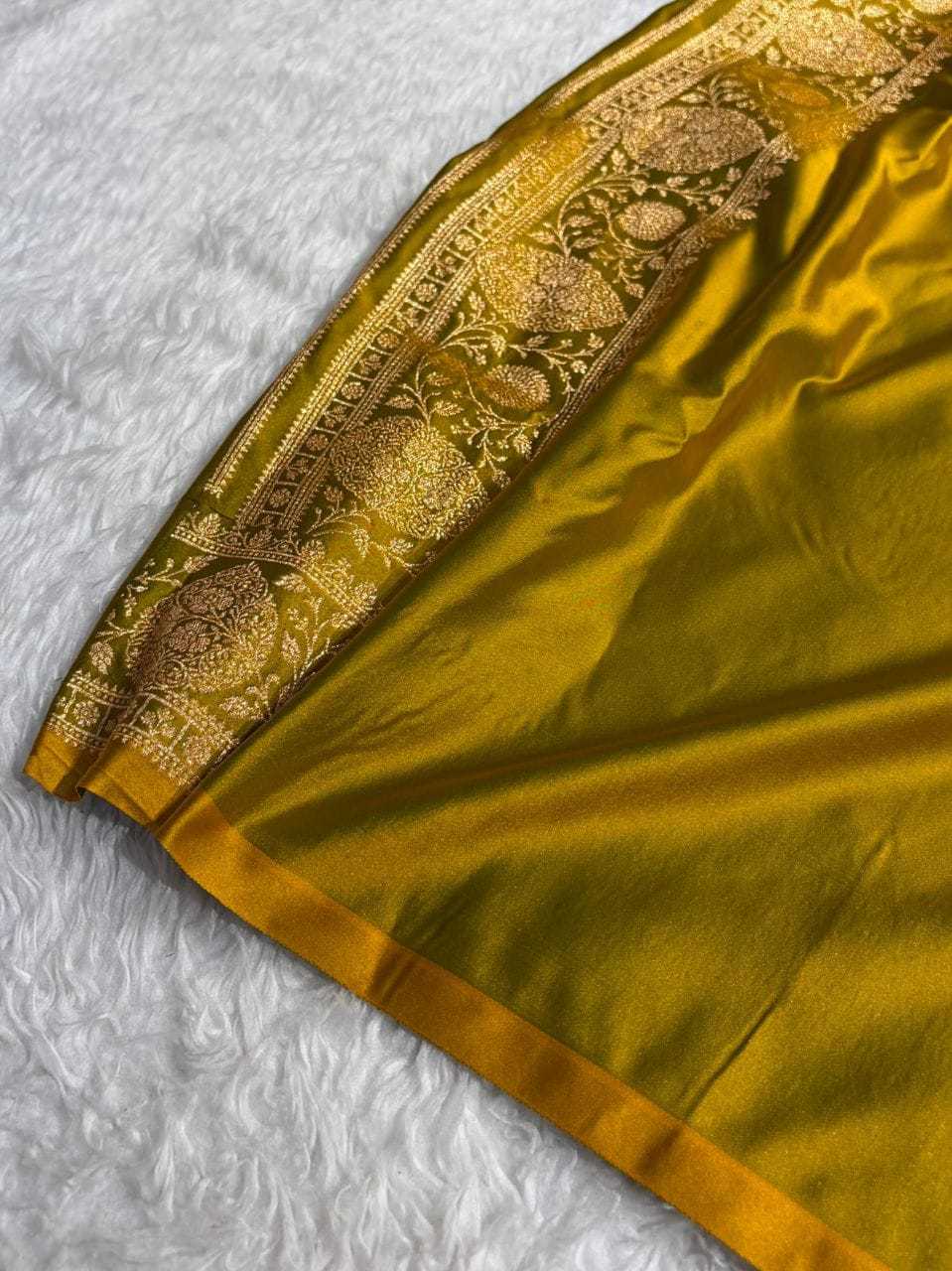 Satin Silk Party Wear Saree