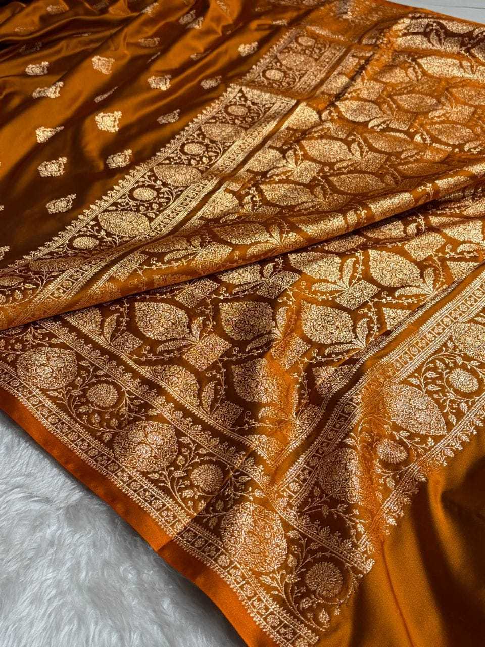 Satin Silk Party Wear Saree