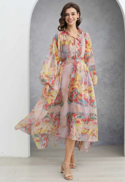 Chiffon Designer Dress