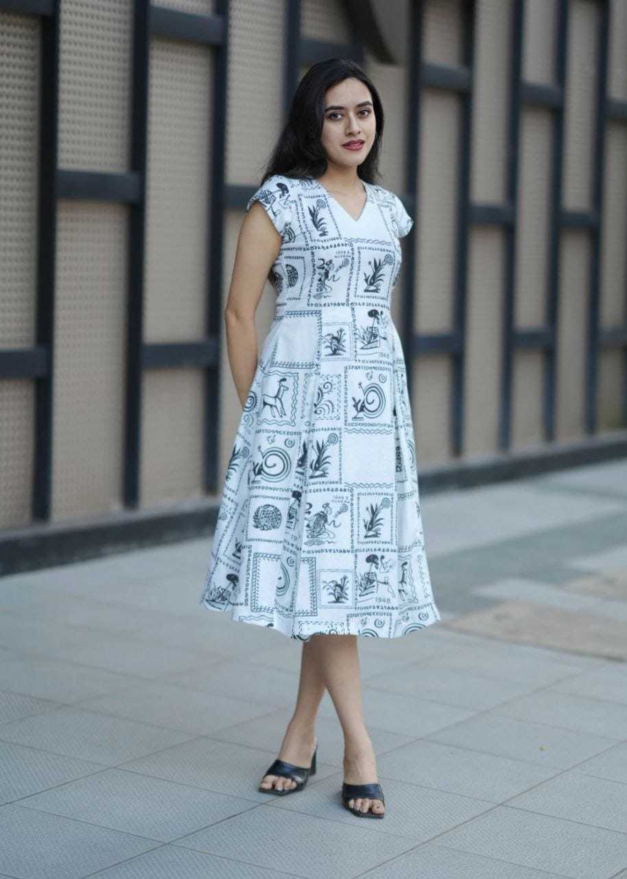Classy Cotton A-line Dress