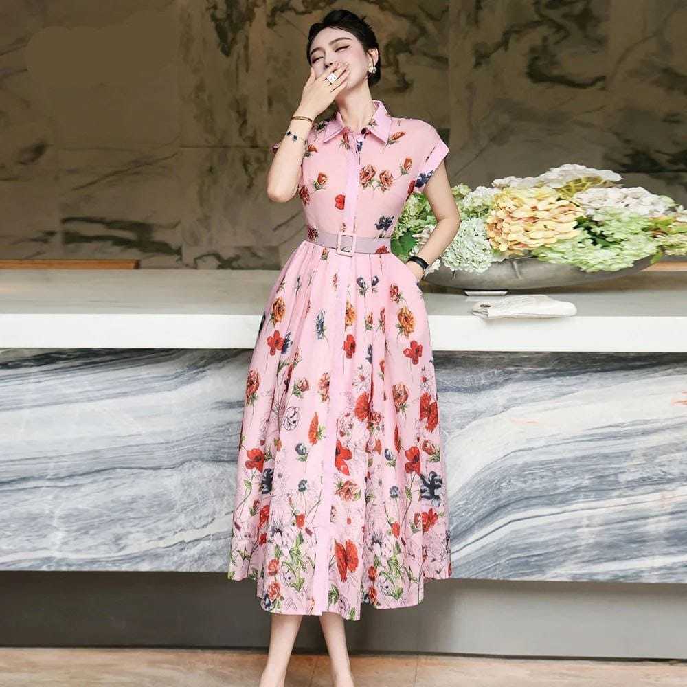 Collar Georgette Designer Dress