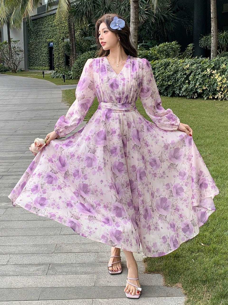 Hable Cotton Maxi Dress