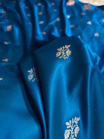 Jaal Satin Silk Designer Saree