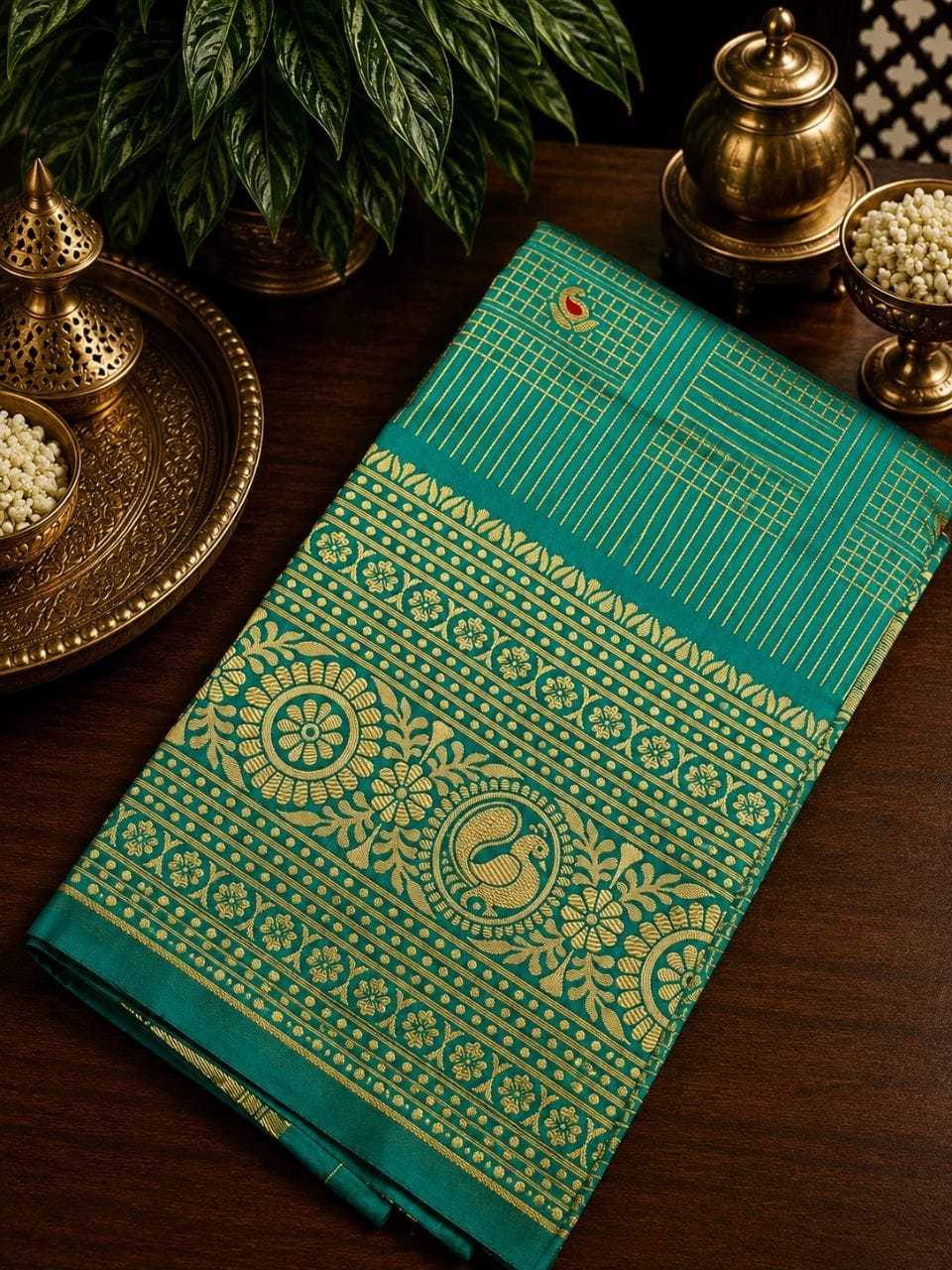 Lichi Soft Silk Designer Saree