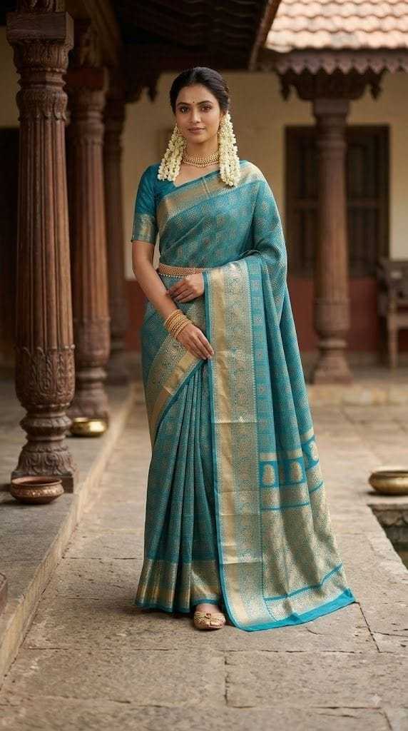 Lichi Soft Silk Designer Saree