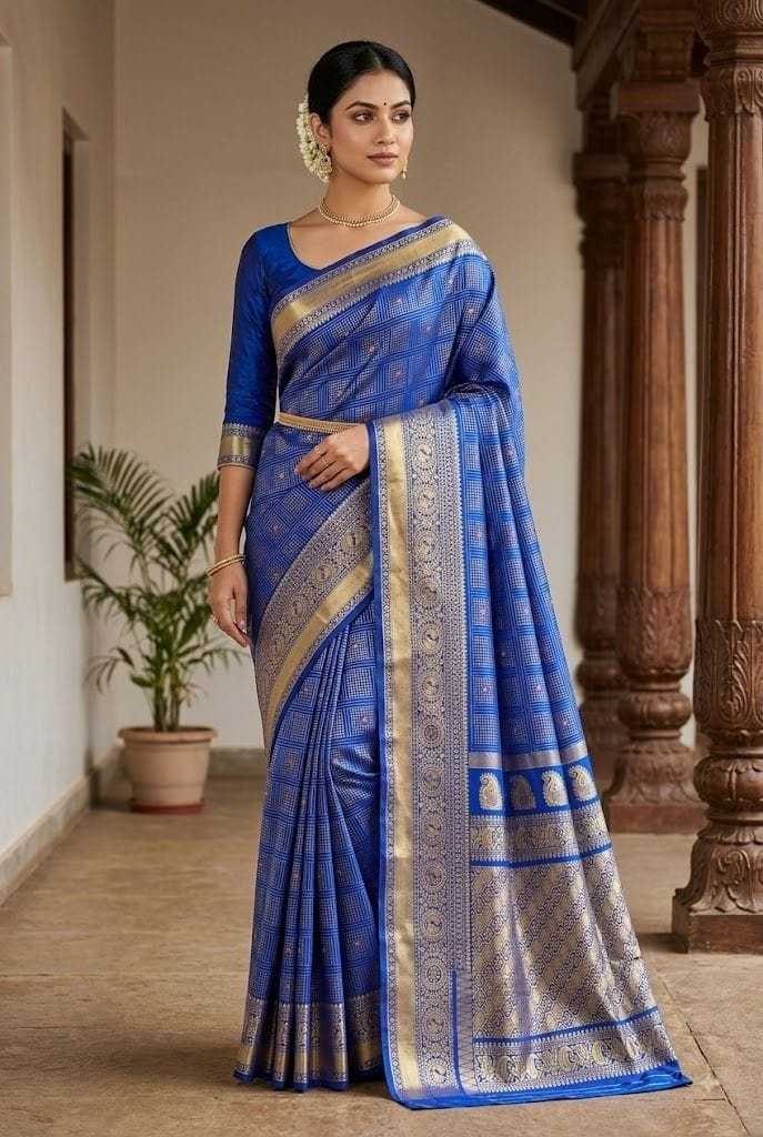Lichi Soft Silk Designer Saree