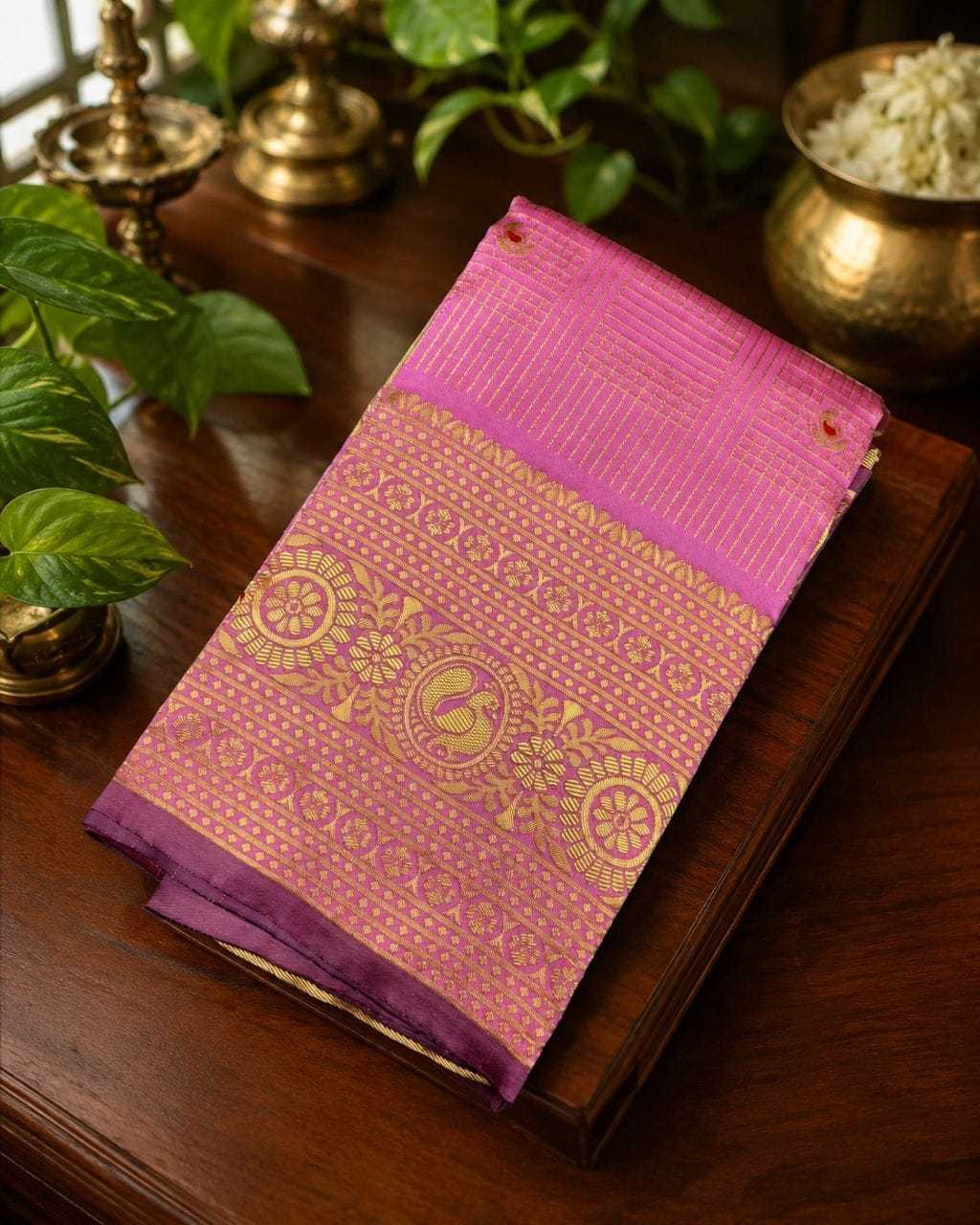 Lichi Soft Silk Designer Saree