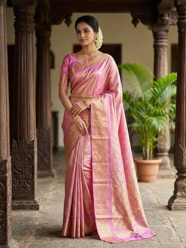 Lichi Soft Silk Designer Saree