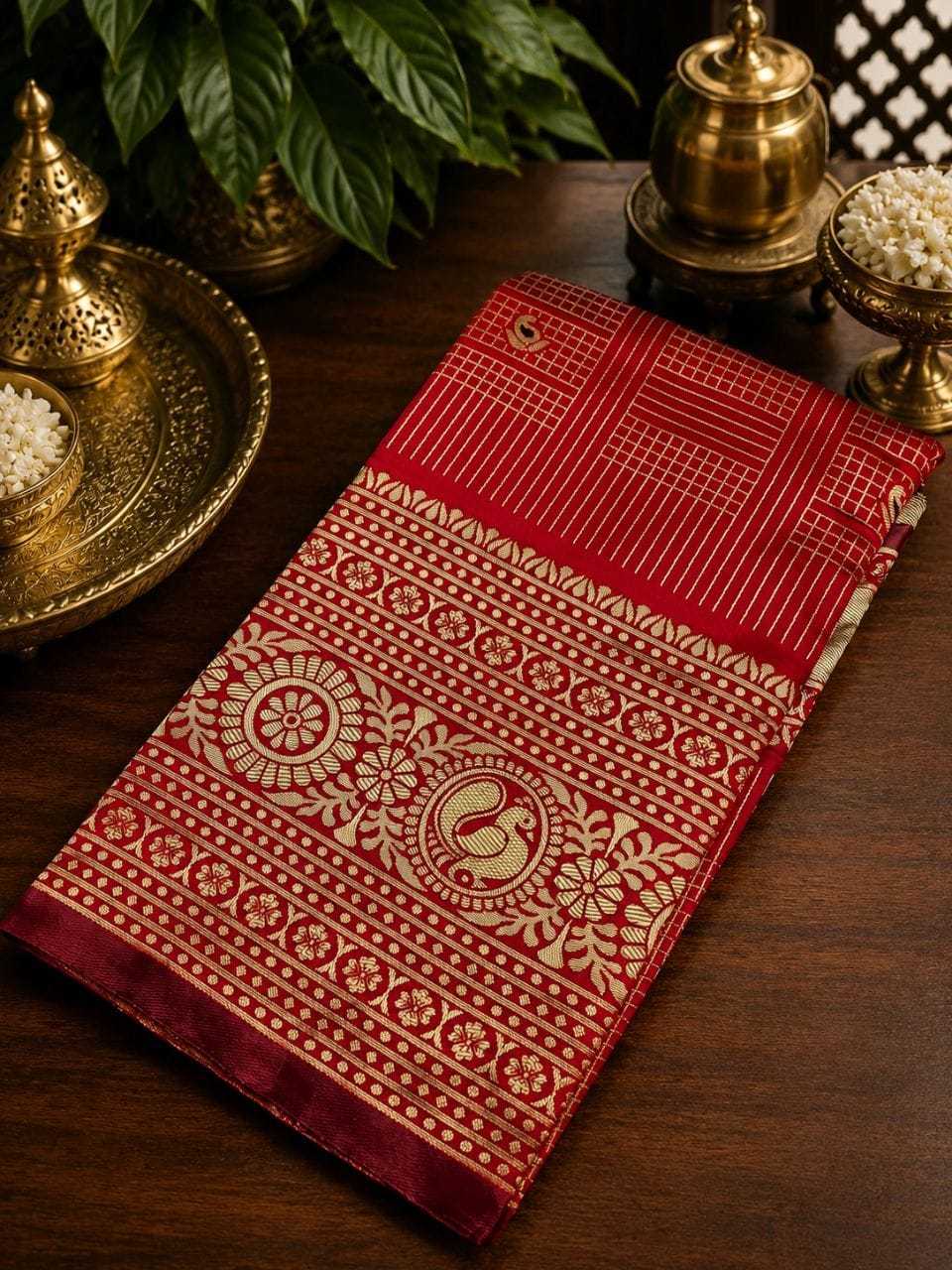 Lichi Soft Silk Designer Saree