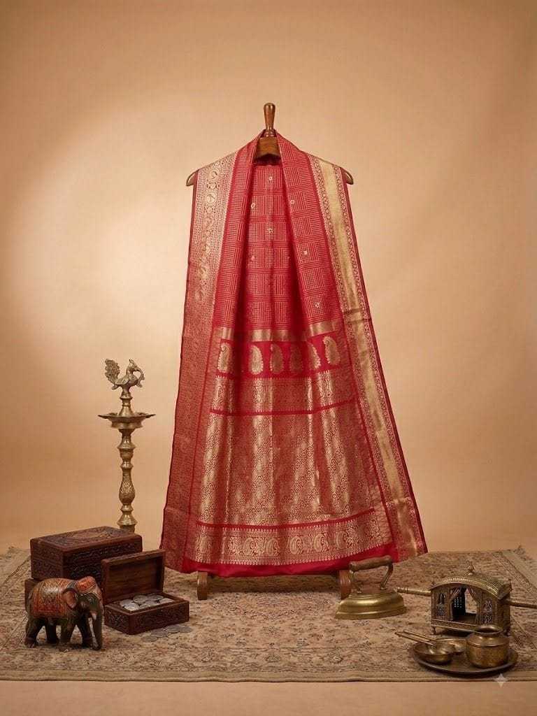 Lichi Soft Silk Designer Saree