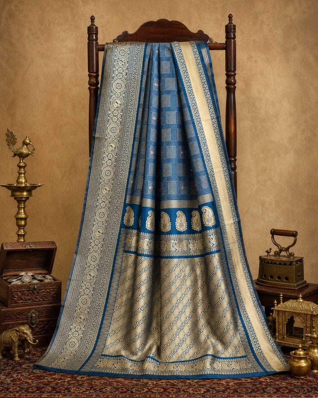Lichi Soft Silk Designer Saree