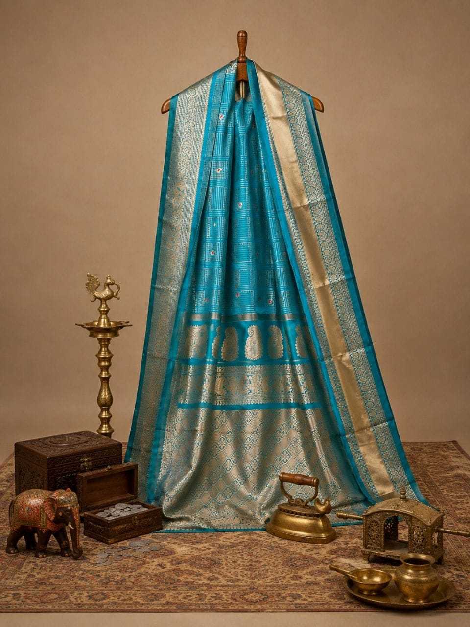Lichi Soft Silk Designer Saree