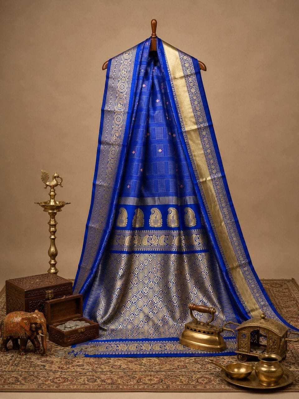 Lichi Soft Silk Designer Saree