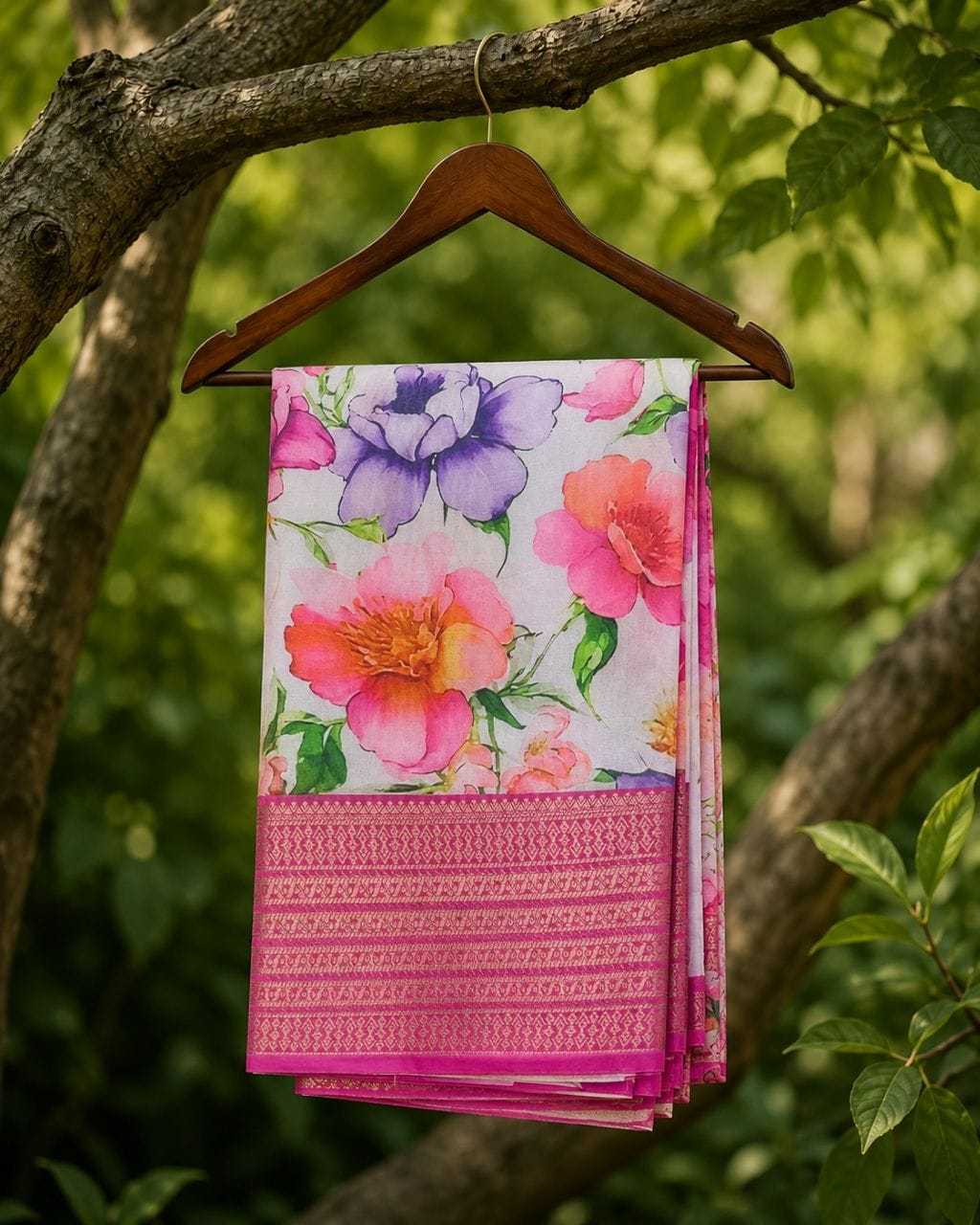 Crepe Printed Saree