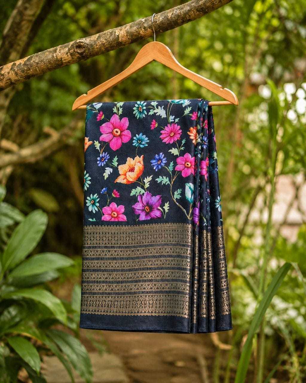 Crepe Printed Saree