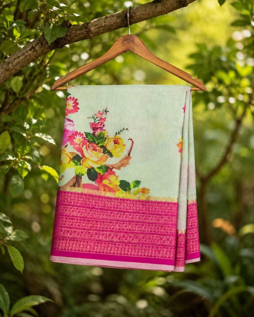 Crepe Printed Saree