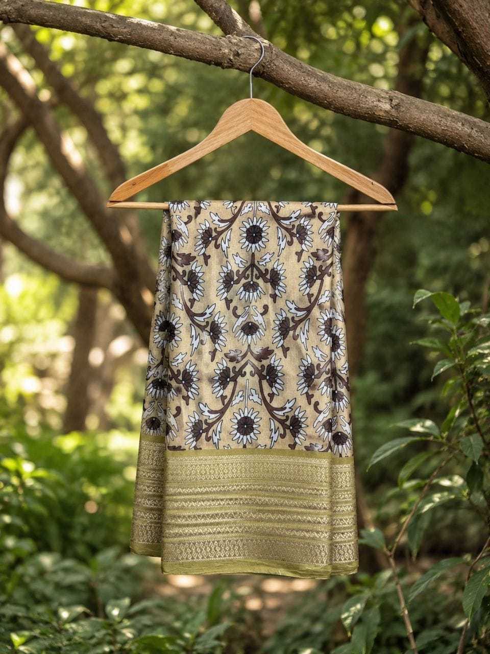 Crepe Printed Saree