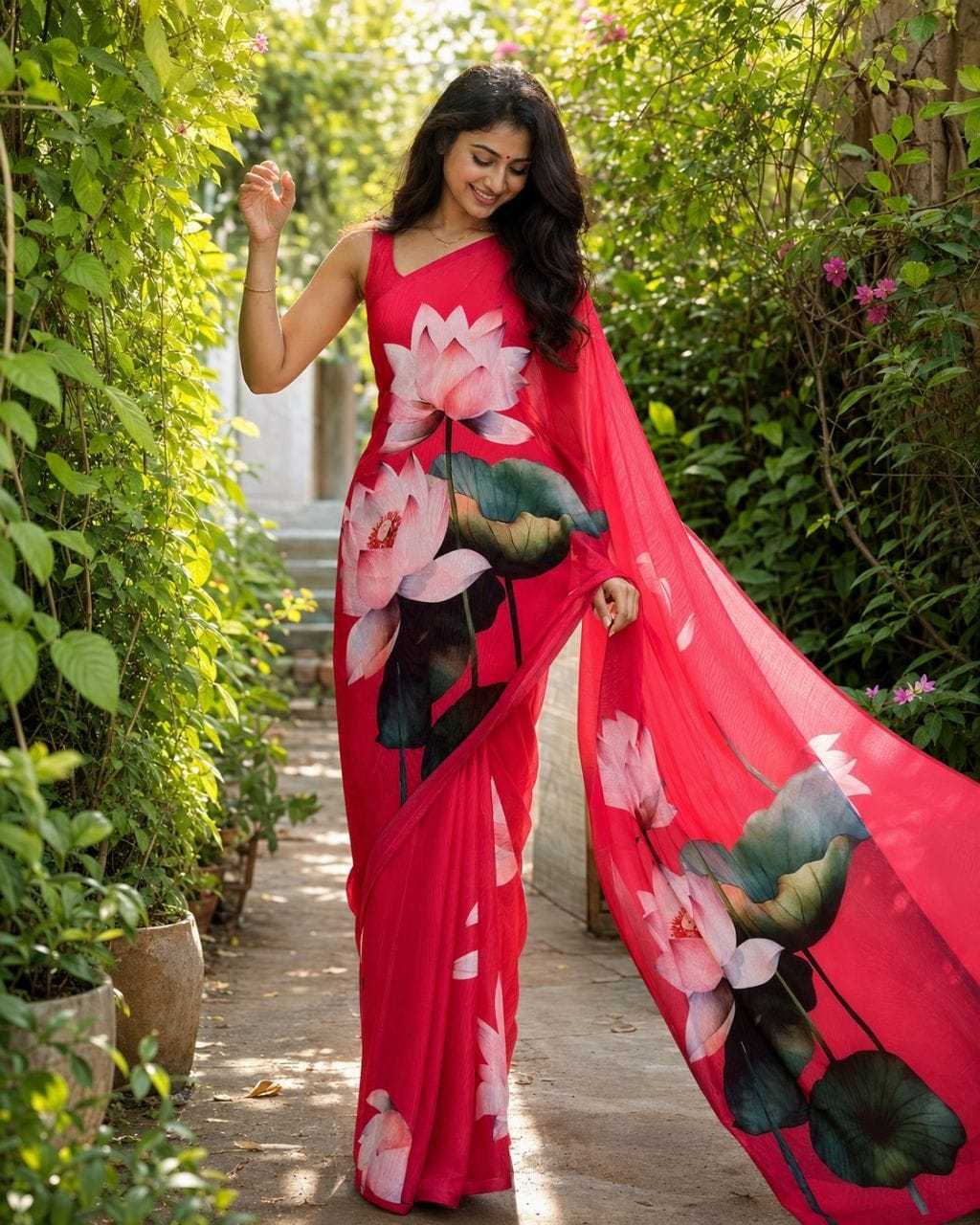 Georgette Saree