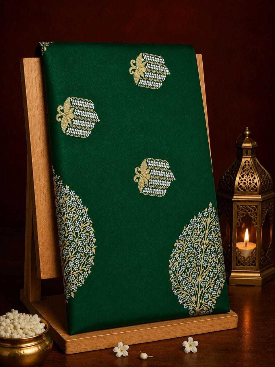 Satin Silk Jacquard Saree