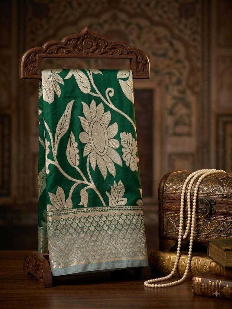Crepe Silk Designer Saree